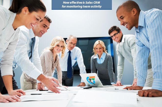How effective is Sales CRM for monitoring team activity